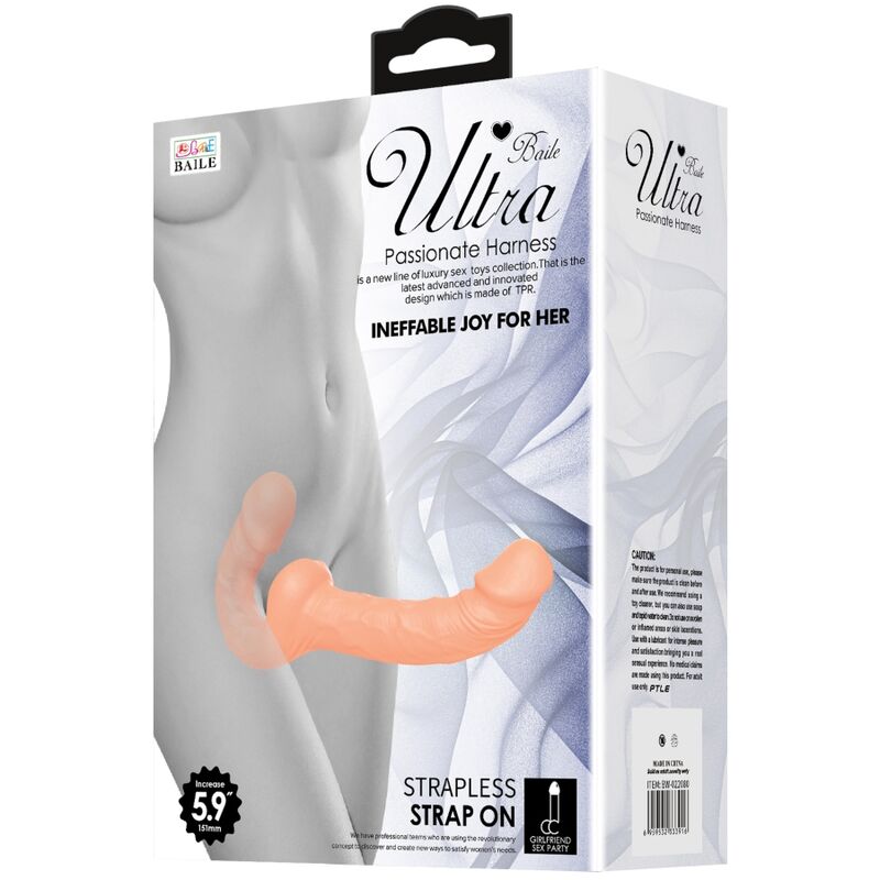 ULTRA dildo realista para pareja doble, en caja