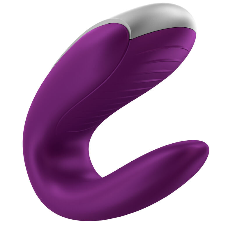 SATISFYER DOUBLE FUN vibrador de estimulación multiple para pareja con control remoto y APP, vibrador vista 3