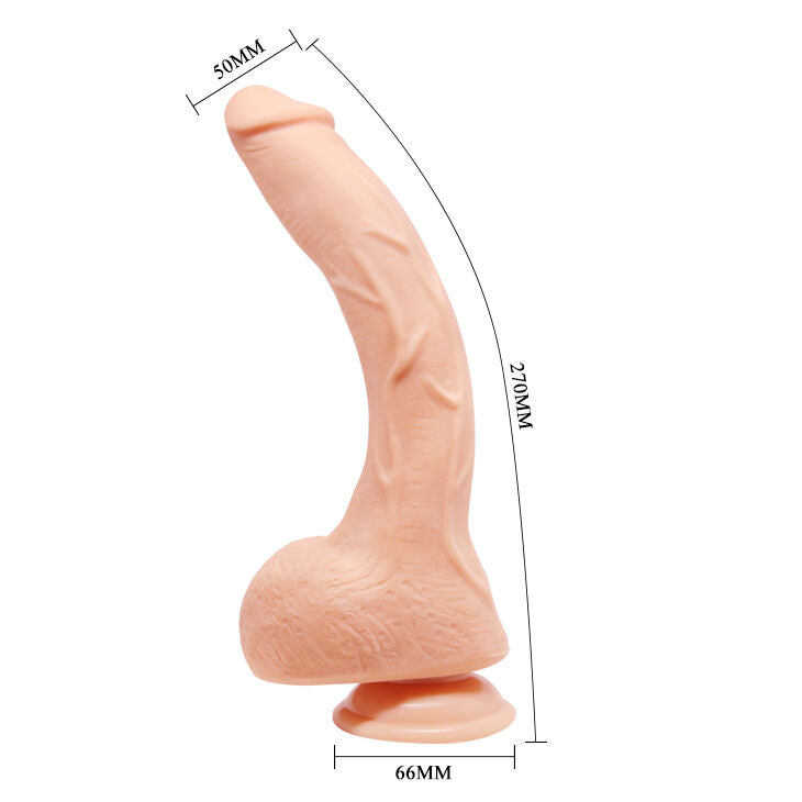 PRETTY LOVE BEAUTIFUL JACK dildo pene consolador realista en silicona con ventosa de succión, medidas