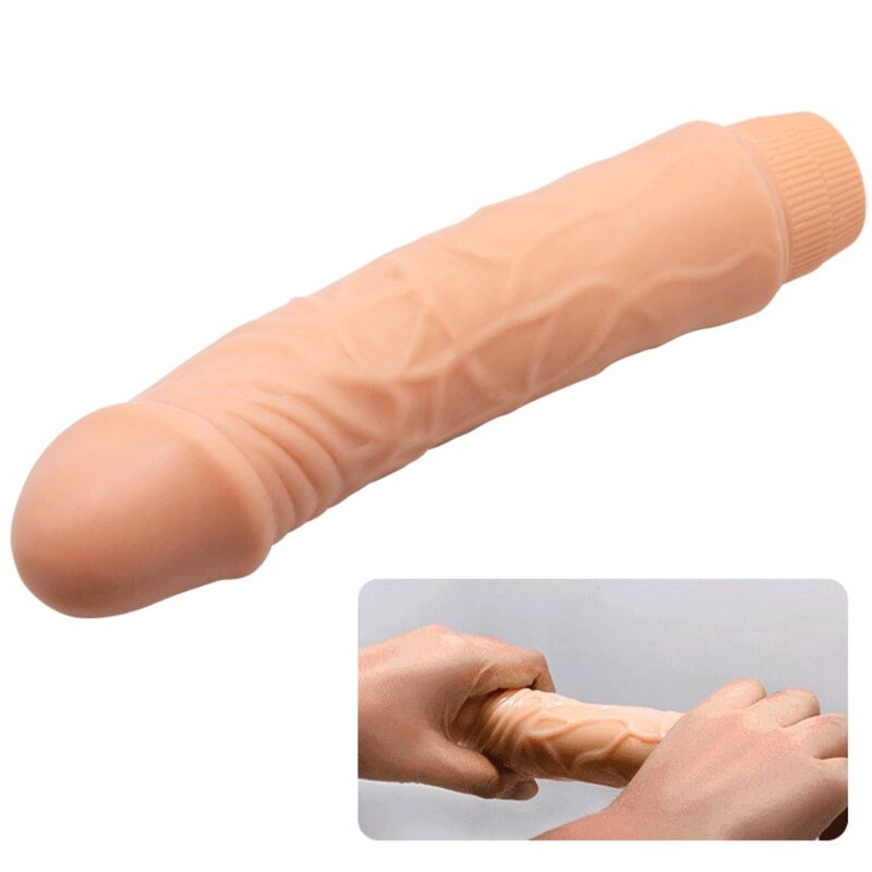 BAILE JEFF dildo pene consolador realista vibrador 195x40mm, textura