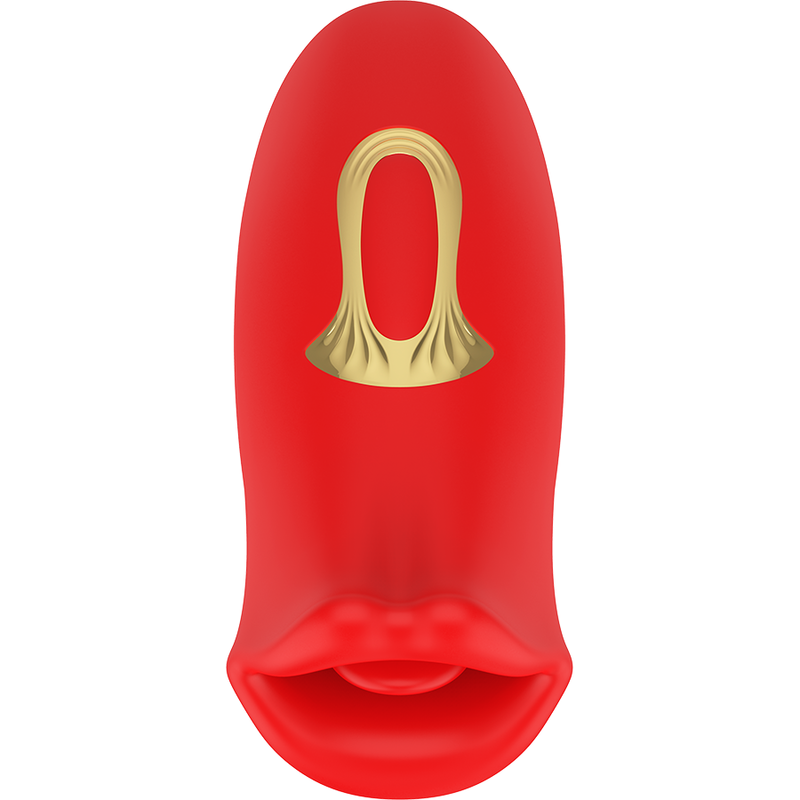 MIA SICILIA vibrador de doble estimulación para clítoris con USB, vista lateral