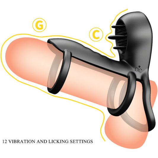 JAMMY funda para pene con vibración y con USB, uso