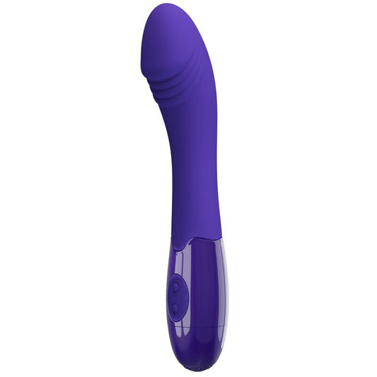 ELEMENTAL-YOUTH dildo vibrador para vagina en silicona con USB, marca PRETTY LOVE