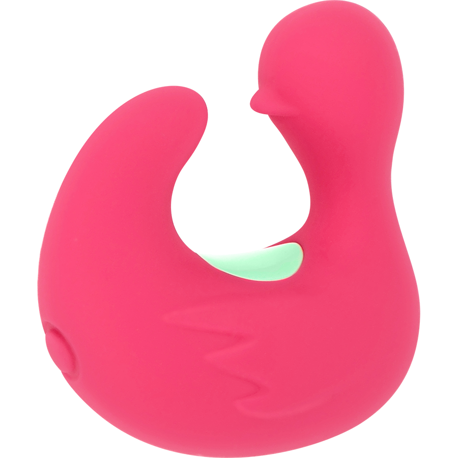 HAPPY LOCKY DUCKY mini vibrador dedal recargable, vista lateral 1