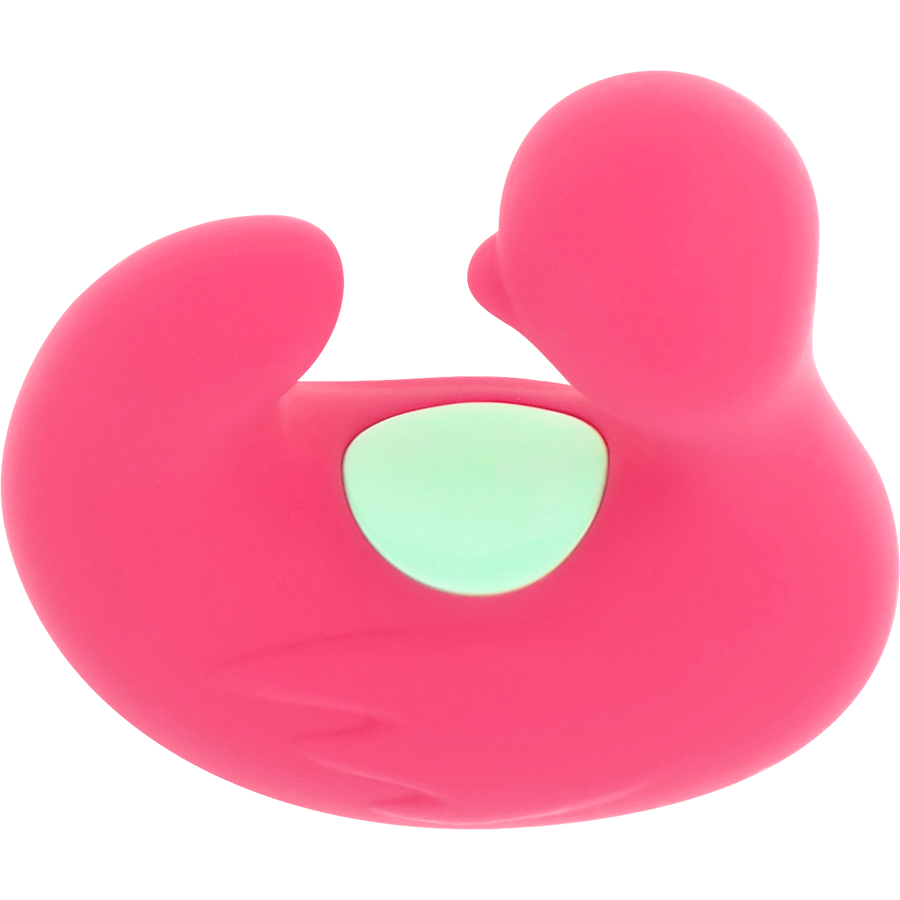 HAPPY LOCKY DUCKY mini vibrador dedal recargable, vista arriba