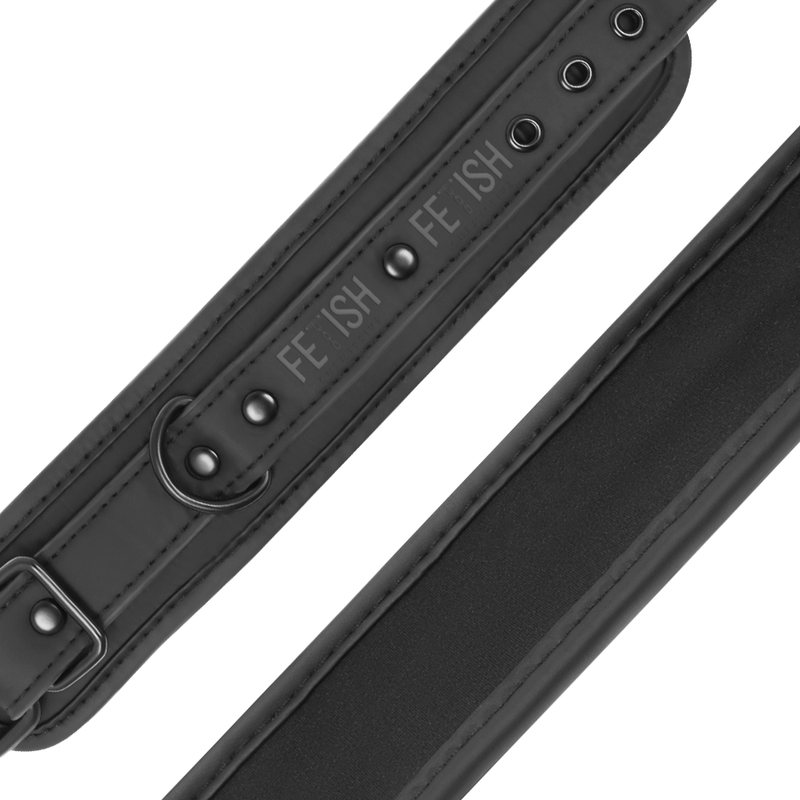 FETISH esposas para bondage en cuero vegano y forro en neopreno